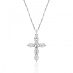 Luvente Diamond Cross Pendant