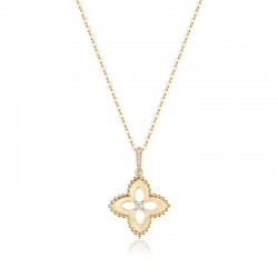 Luvente Diamond Flower Pendant
