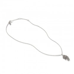 Bamboo Woven Pendant Necklace