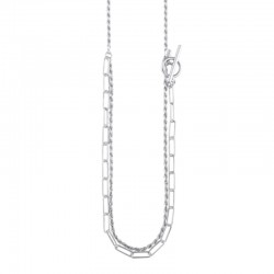 Sterling Silver Adjustable Rope Necklace