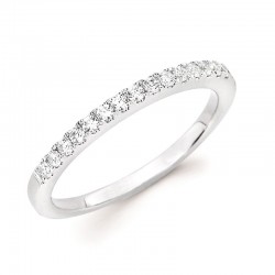 14KW Diamond Stackable Anniversary Ring