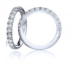 18KW .50ctw Diamond Band