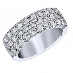 18KW 1.75ctw Diamond Fashion Ring