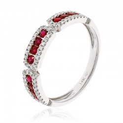 Luvente Ruby & Diamond Band