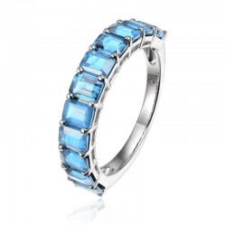 Luvente Blue Topaz Band