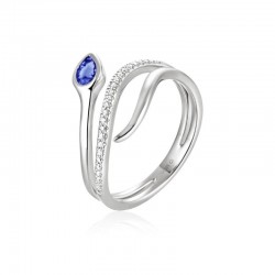 Luvente Sapphire & Diamond Ring