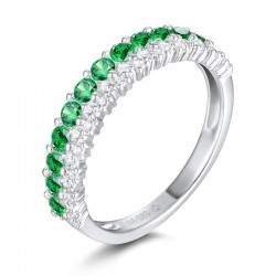 Luvente Emerald & Diamond Band