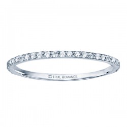 True Romance 14KW Diamond Wedding Band