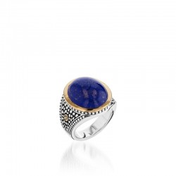 Matrix Lapis Signet Ring