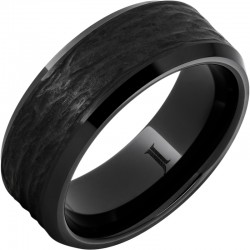 Black Diamond Ceramic™ Beveled Edge Bark Finish Band