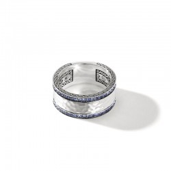 Palu 10mm Sapphire Pave Band Ring