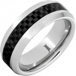 Serinium® Carbon Fiber Inlay Beveled Edge Band