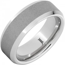 Serinium® Sandblast Finish Beveled Edge Band