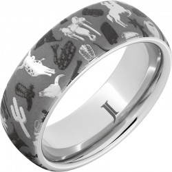 Serinium® Domed Cowboy Vintage Band