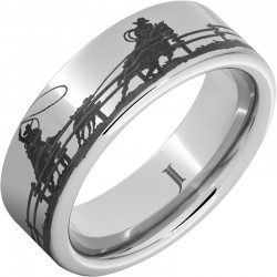 Serinium® Cowboy Roping Steer Flat Band