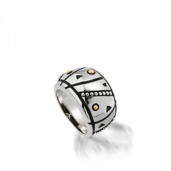 Solar Wide Domed Ring