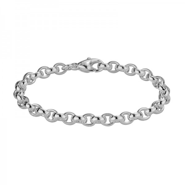 SS Oval Cable Bracelet