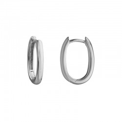 Silver Hinged Small Hoop Earrings