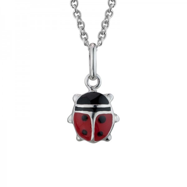 SS Ladybug Pendant