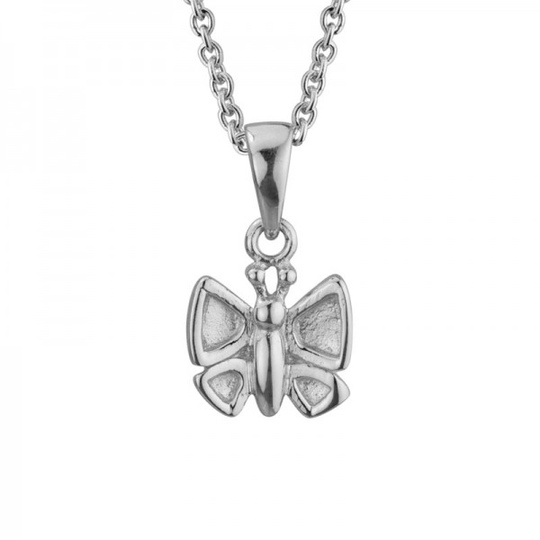 SS Children's Butterfly Pendant