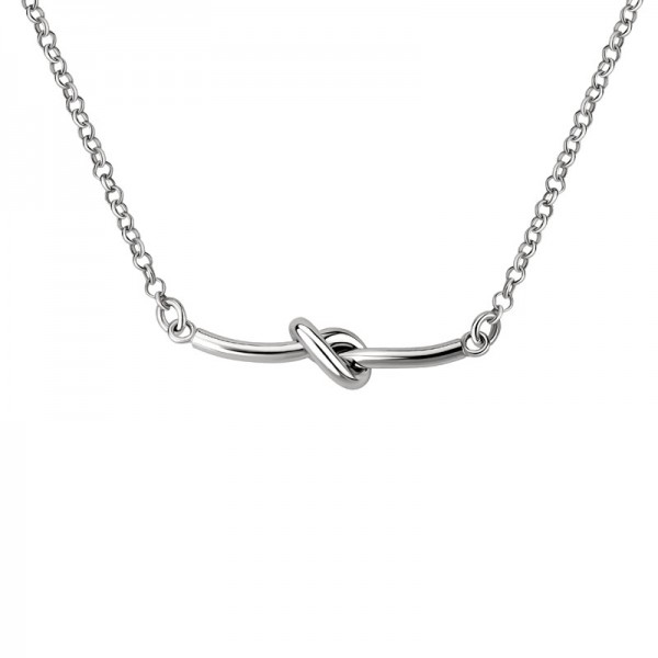SS Love Knot Necklace