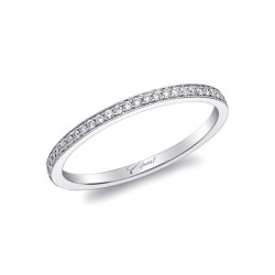 14K White Gold Diamond Anniversary Ring