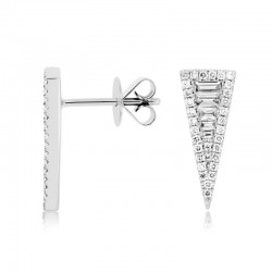 14KW Diamond Earrings