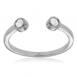 14KW Diamond Stackable Ring