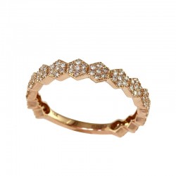 14KR Diamond Wedding Band