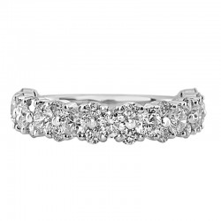 18KW Diamond Wedding Ring