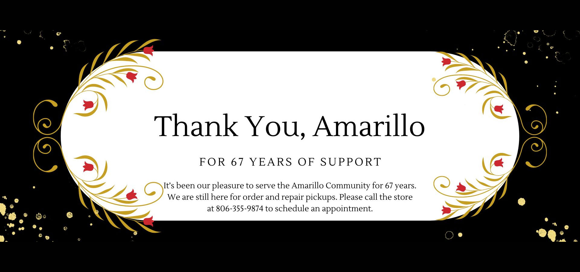 Open by Appointment Only