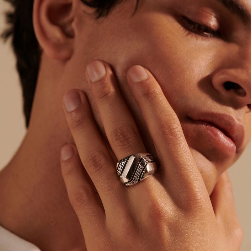 Classic Chain Ring in Silver RM900202X10