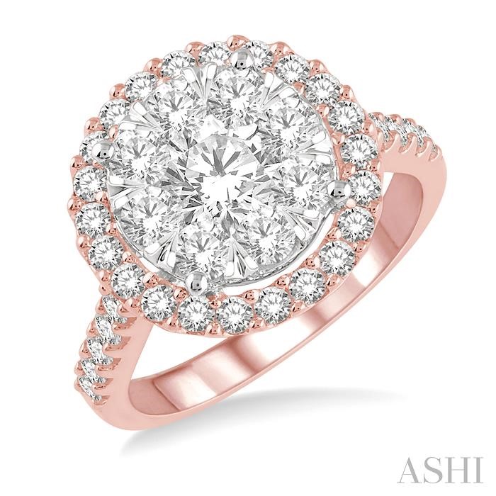 LOVEBRIGHT ESSENTIAL DIAMOND ENGAGEMENT RING