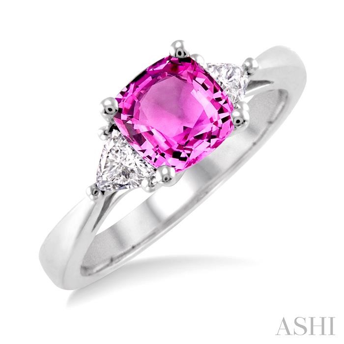 GEMSTONE & DIAMOND RING