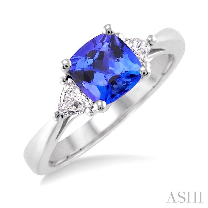 GEMSTONE & DIAMOND RING