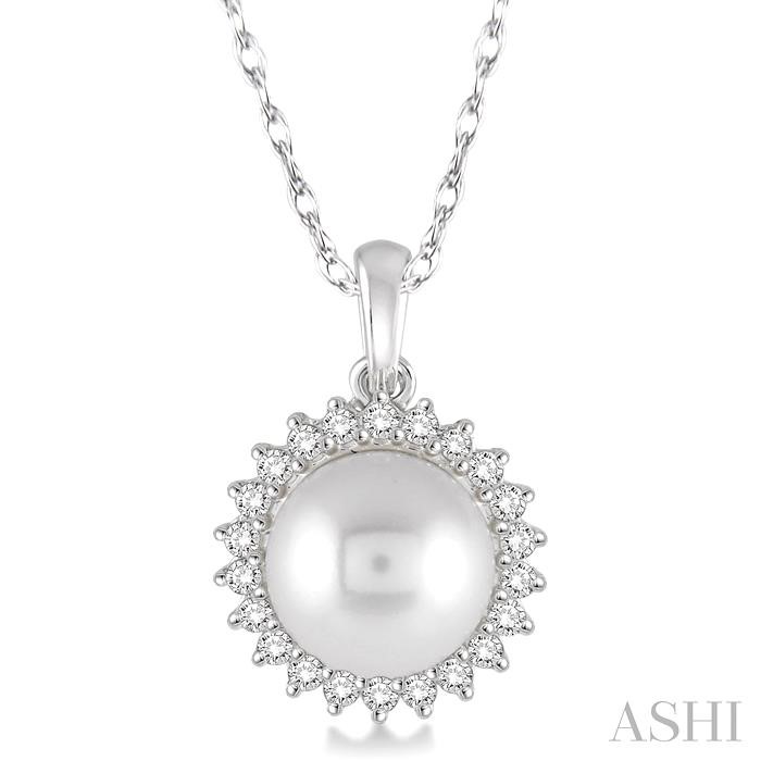 PEARL & DIAMOND PENDANT