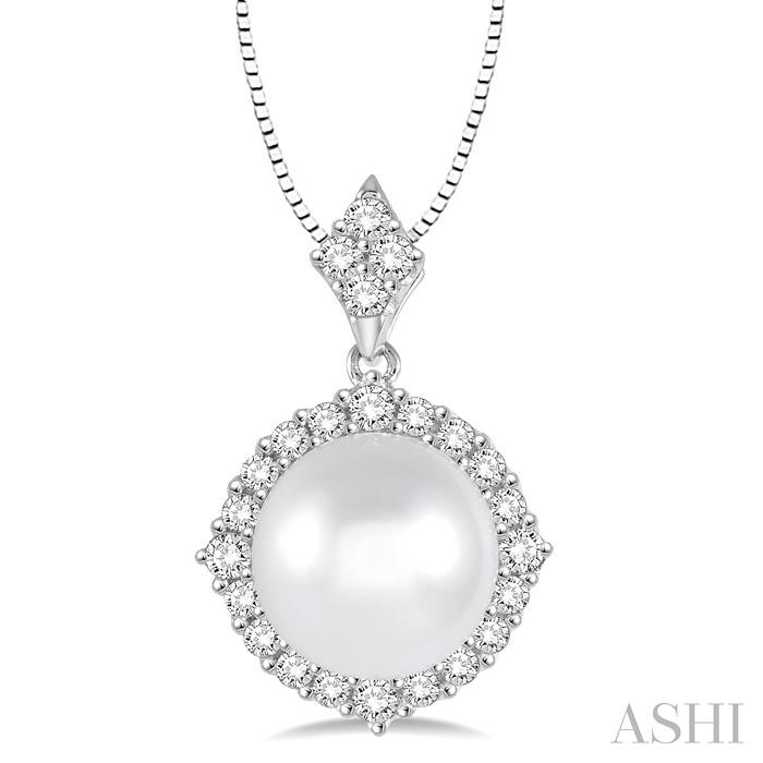 PEARL & DIAMOND PENDANT