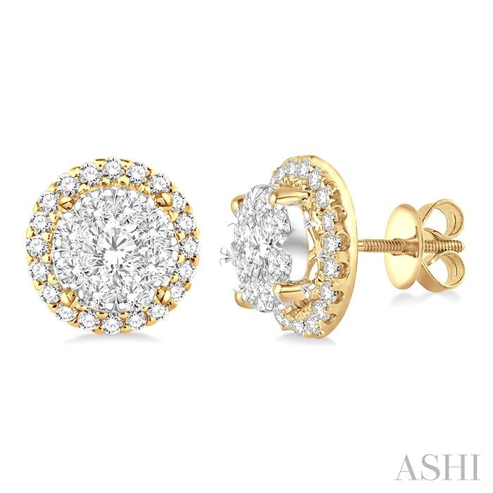 HALO LOVEBRIGHT ESSENTIAL DIAMOND EARRINGS